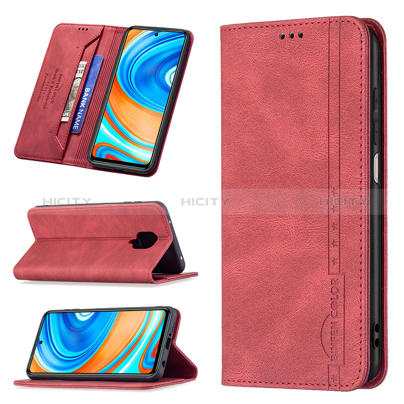 Handytasche Stand Schutzhülle Flip Leder Hülle B15F für Xiaomi Poco M2 Pro