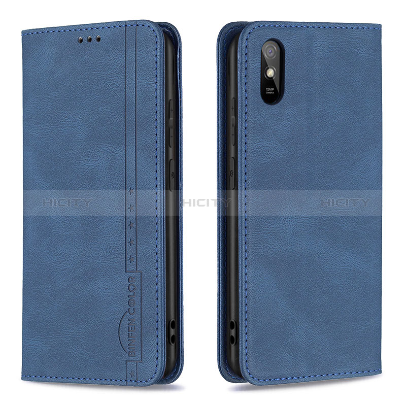 Handytasche Stand Schutzhülle Flip Leder Hülle B15F für Xiaomi Redmi 9i groß