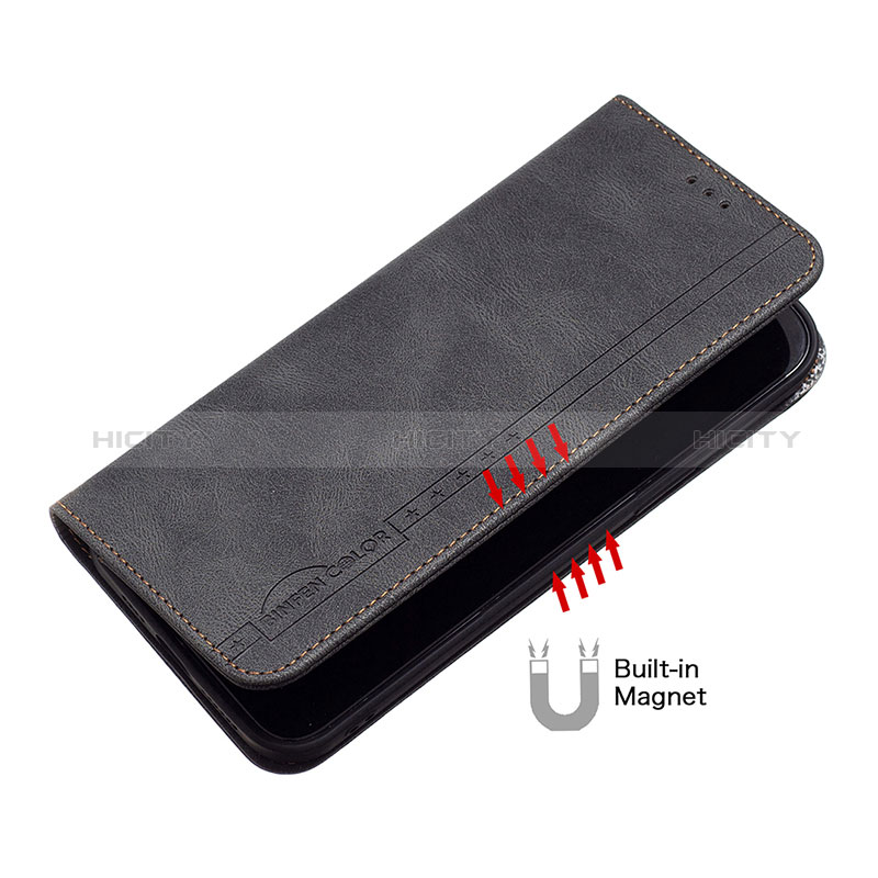 Handytasche Stand Schutzhülle Flip Leder Hülle B15F für Xiaomi Redmi Note 11 4G (2022) groß