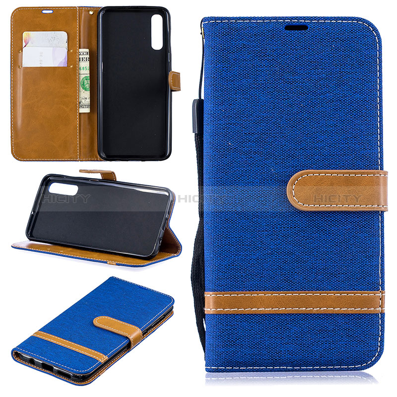 Handytasche Stand Schutzhülle Flip Leder Hülle B16F für Samsung Galaxy A50S