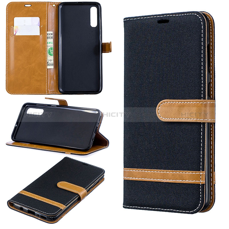 Handytasche Stand Schutzhülle Flip Leder Hülle B16F für Samsung Galaxy A70