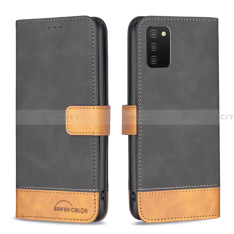 Handytasche Stand Schutzhülle Flip Leder Hülle B16F für Samsung Galaxy F02S SM-E025F groß