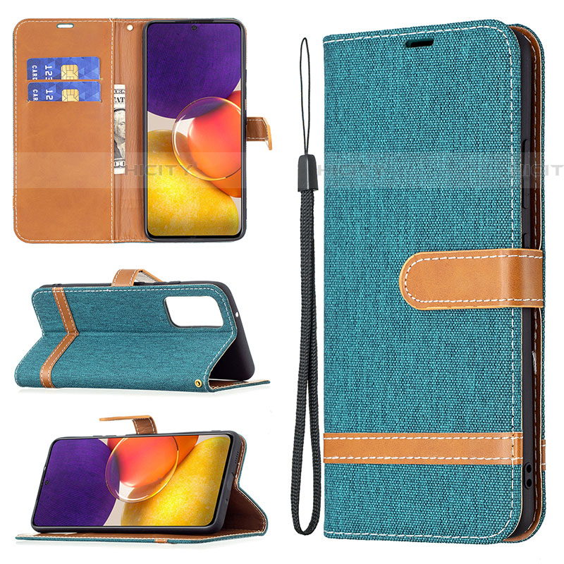 Handytasche Stand Schutzhülle Flip Leder Hülle B16F für Samsung Galaxy Quantum4 5G