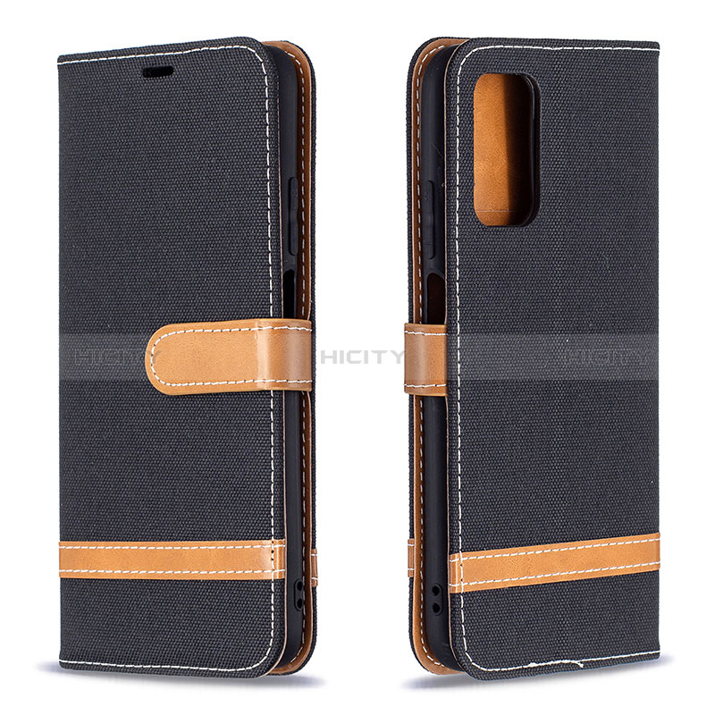 Handytasche Stand Schutzhülle Flip Leder Hülle B16F für Xiaomi Poco M3 groß