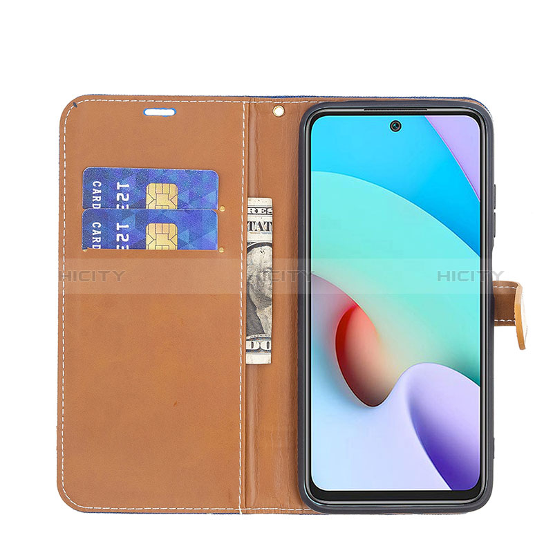 Handytasche Stand Schutzhülle Flip Leder Hülle B16F für Xiaomi Redmi 10 (2022)