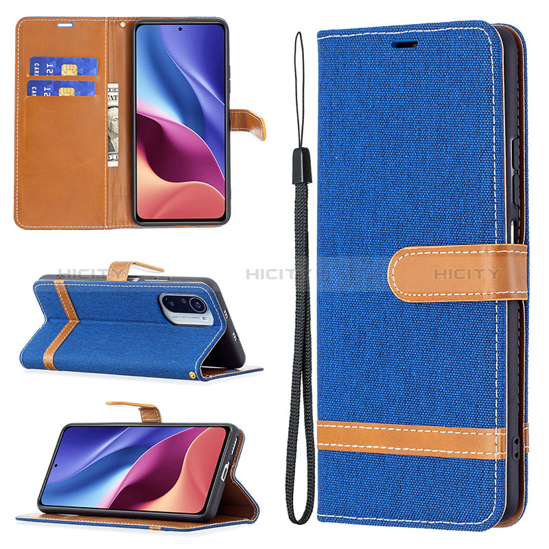 Handytasche Stand Schutzhülle Flip Leder Hülle B16F für Xiaomi Redmi K40 5G