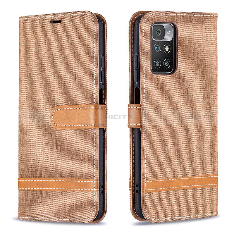 Handytasche Stand Schutzhülle Flip Leder Hülle B16F für Xiaomi Redmi Note 11 4G (2021) Gold Plus