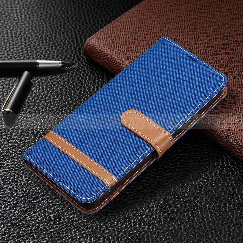 Handytasche Stand Schutzhülle Flip Leder Hülle B16F für Xiaomi Redmi Note 11 5G groß