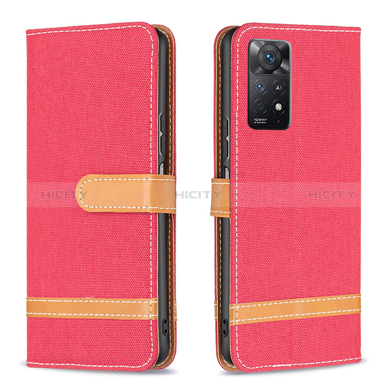 Handytasche Stand Schutzhülle Flip Leder Hülle B16F für Xiaomi Redmi Note 11 Pro 5G