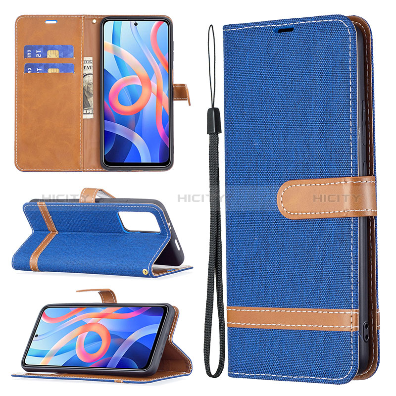 Handytasche Stand Schutzhülle Flip Leder Hülle B16F für Xiaomi Redmi Note 11S 5G groß