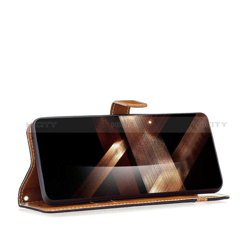 Handytasche Stand Schutzhülle Flip Leder Hülle B16F für Xiaomi Redmi Note 13 Pro 5G