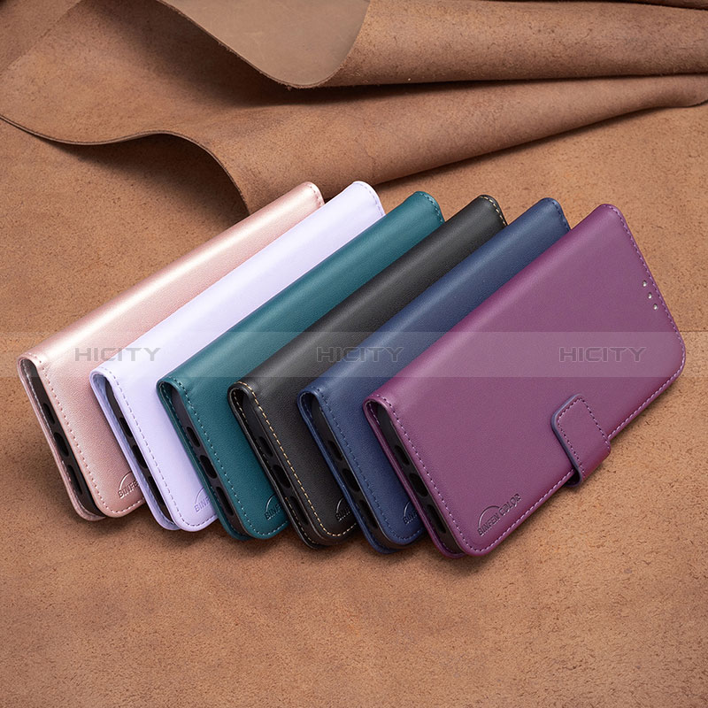 Handytasche Stand Schutzhülle Flip Leder Hülle B17F für Motorola Moto E13