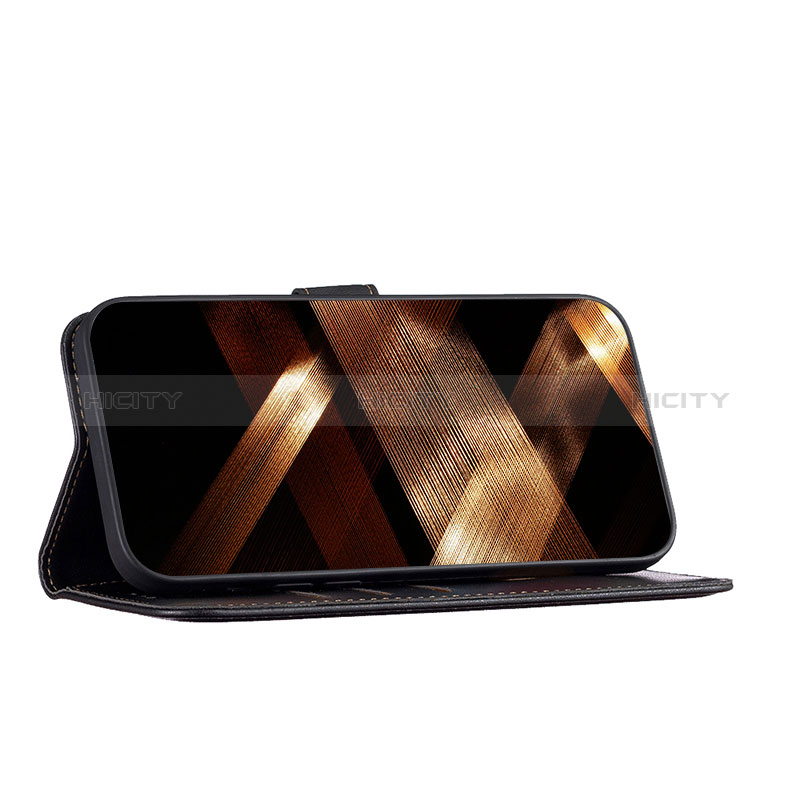 Handytasche Stand Schutzhülle Flip Leder Hülle B17F für Motorola Moto E13