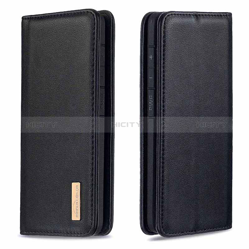 Handytasche Stand Schutzhülle Flip Leder Hülle B17F für Samsung Galaxy A10 Schwarz Plus