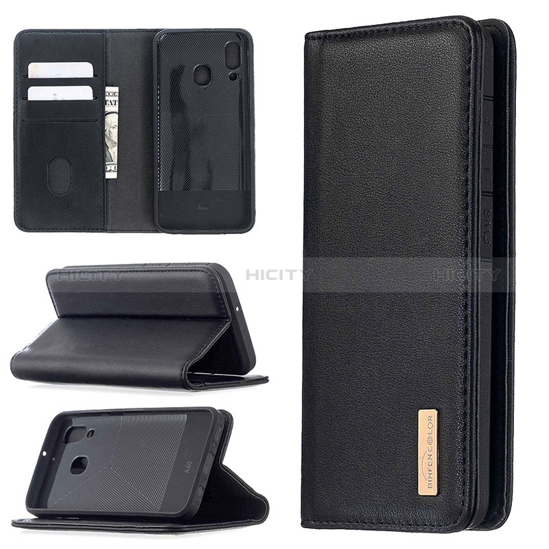 Handytasche Stand Schutzhülle Flip Leder Hülle B17F für Samsung Galaxy A40