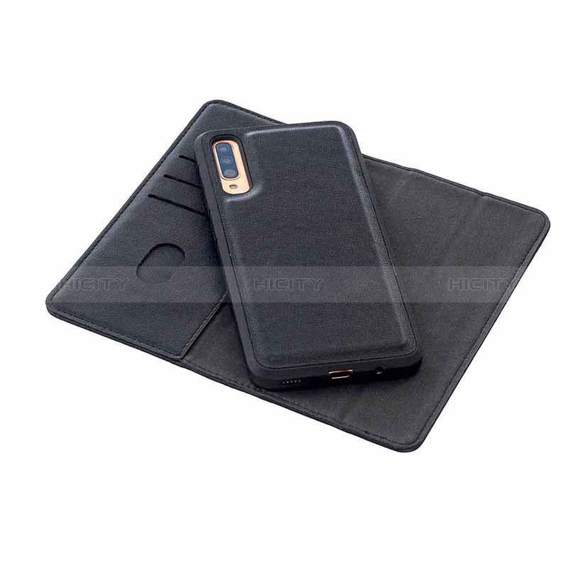 Handytasche Stand Schutzhülle Flip Leder Hülle B17F für Samsung Galaxy A70 groß