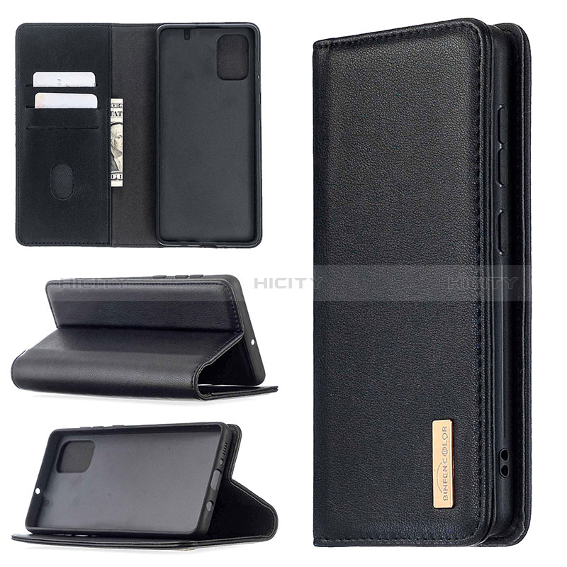 Handytasche Stand Schutzhülle Flip Leder Hülle B17F für Samsung Galaxy A71 4G A715