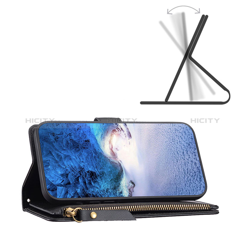 Handytasche Stand Schutzhülle Flip Leder Hülle B17F für Xiaomi Redmi Note 13 5G