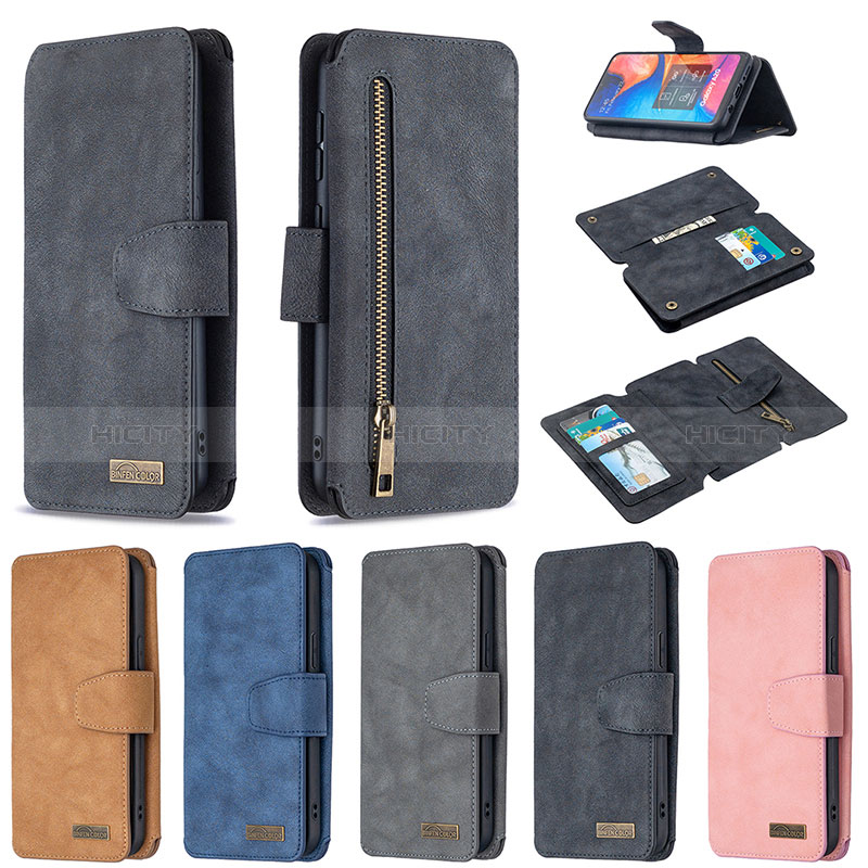 Handytasche Stand Schutzhülle Flip Leder Hülle B18F für Samsung Galaxy A30