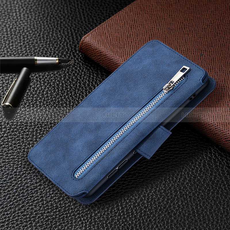 Handytasche Stand Schutzhülle Flip Leder Hülle B18F für Samsung Galaxy A51 4G groß