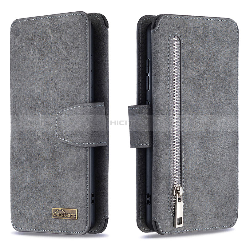 Handytasche Stand Schutzhülle Flip Leder Hülle B18F für Samsung Galaxy A51 4G groß