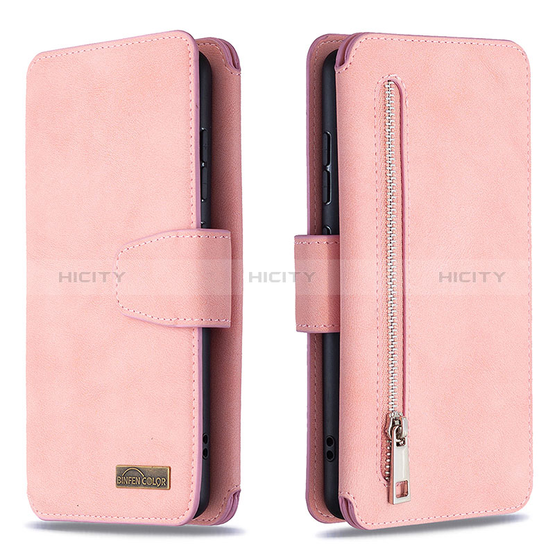 Handytasche Stand Schutzhülle Flip Leder Hülle B18F für Samsung Galaxy A51 4G groß