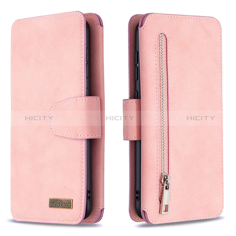 Handytasche Stand Schutzhülle Flip Leder Hülle B18F für Samsung Galaxy M10S