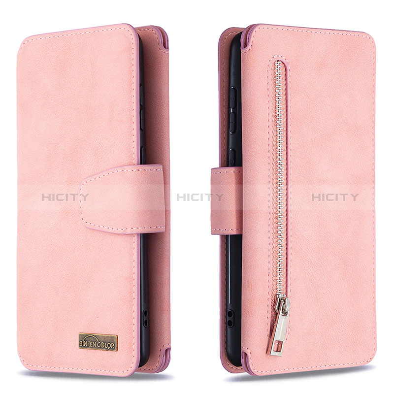 Handytasche Stand Schutzhülle Flip Leder Hülle B18F für Samsung Galaxy M60s