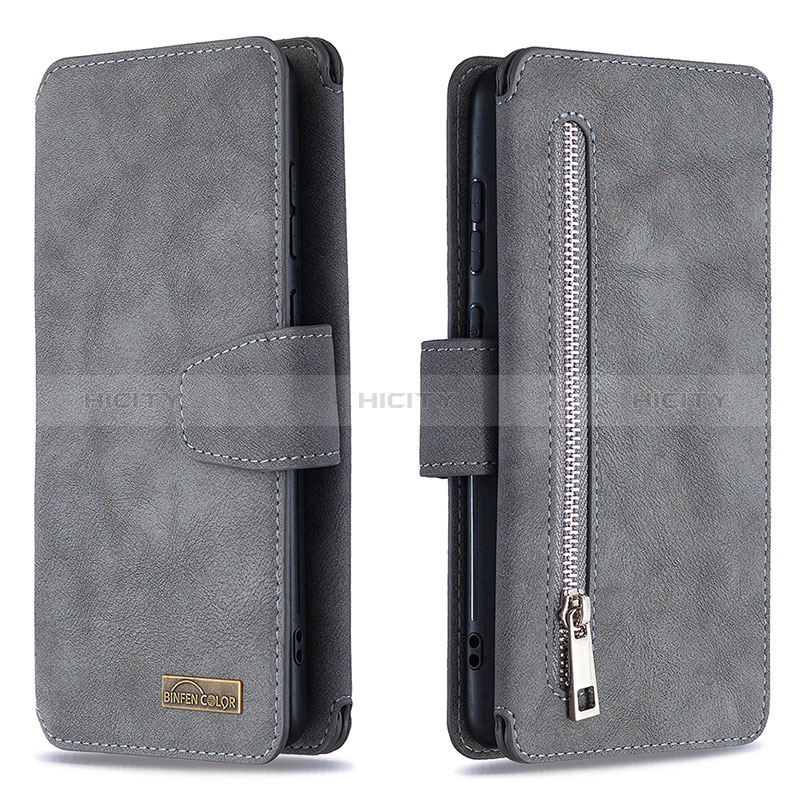 Handytasche Stand Schutzhülle Flip Leder Hülle B18F für Samsung Galaxy M60s groß