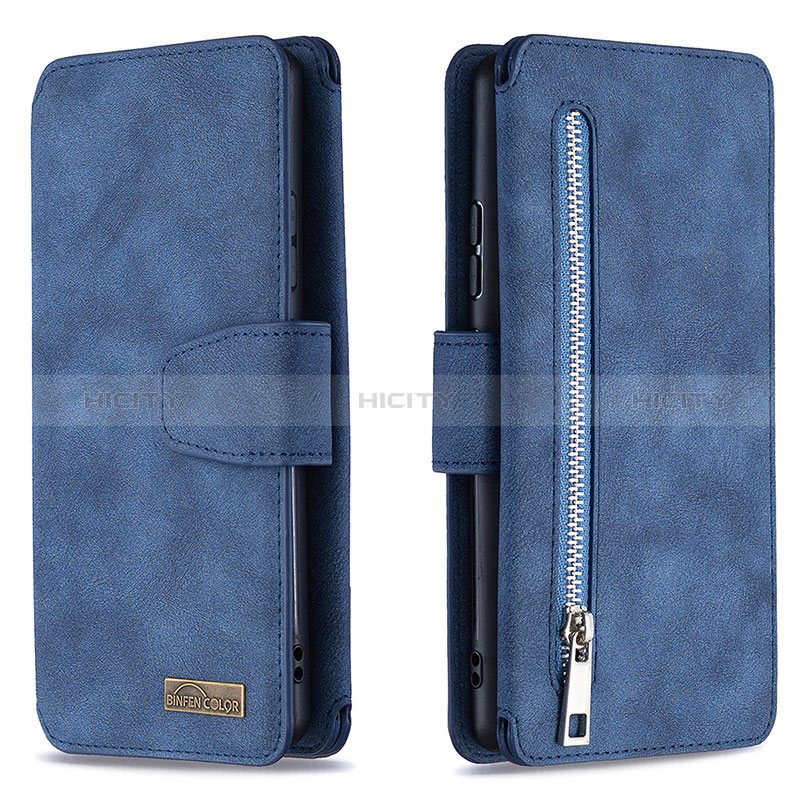 Handytasche Stand Schutzhülle Flip Leder Hülle B18F für Samsung Galaxy M80S groß