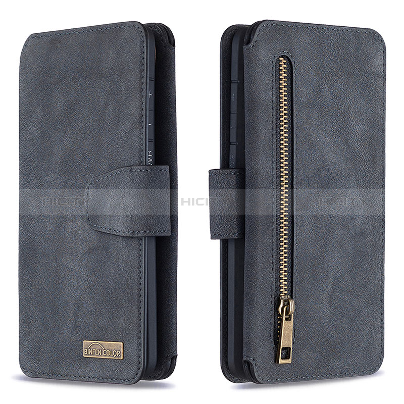 Handytasche Stand Schutzhülle Flip Leder Hülle B18F für Samsung Galaxy S20 Plus groß