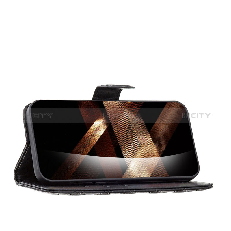 Handytasche Stand Schutzhülle Flip Leder Hülle B19F für Motorola Moto G Play Gen 2 groß