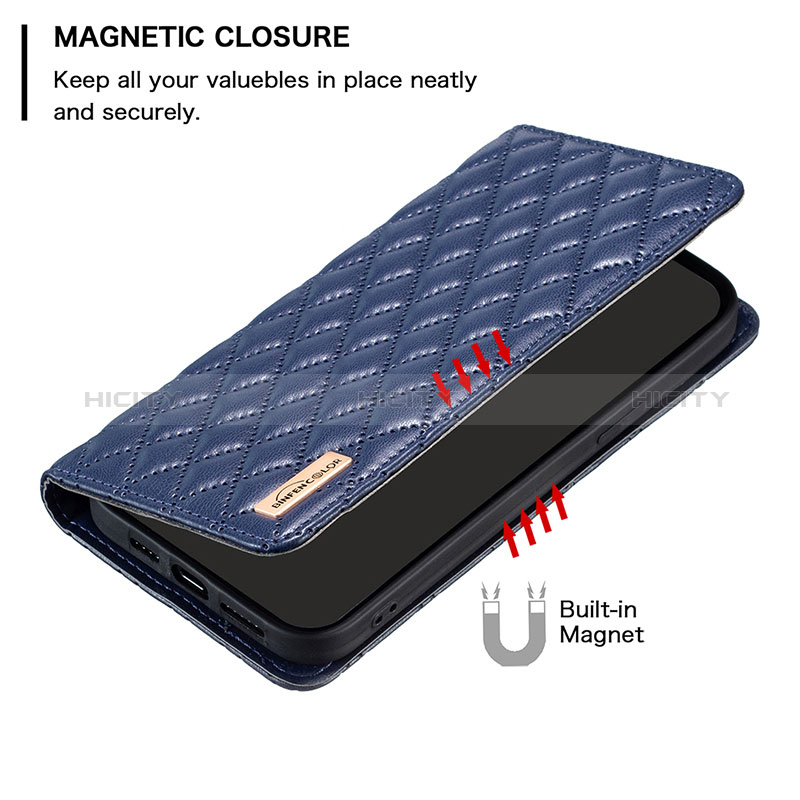Handytasche Stand Schutzhülle Flip Leder Hülle B19F für Xiaomi Redmi 12C 4G groß