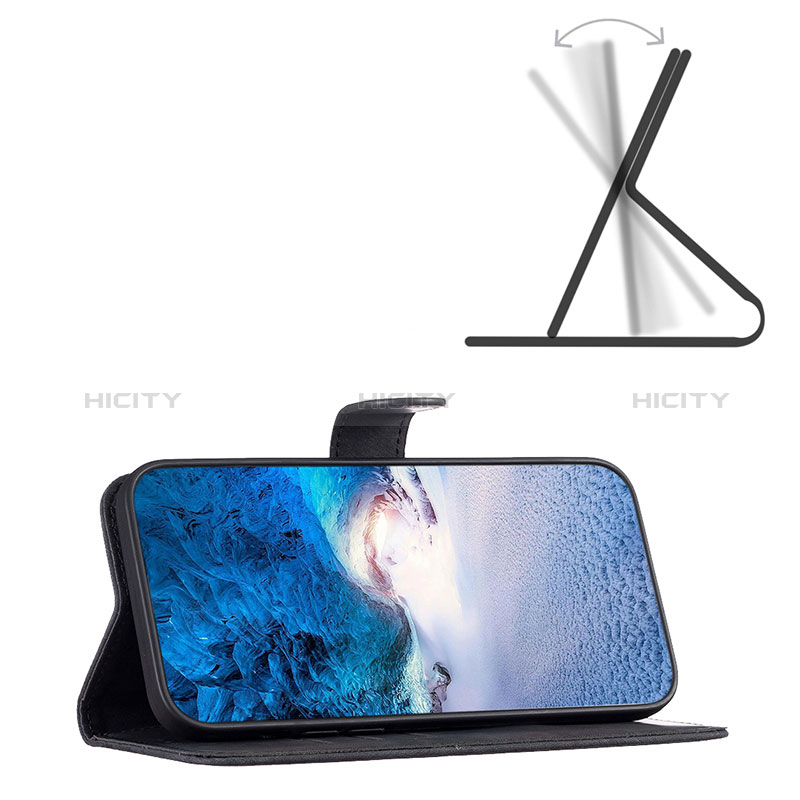 Handytasche Stand Schutzhülle Flip Leder Hülle B21F für Xiaomi Poco C65