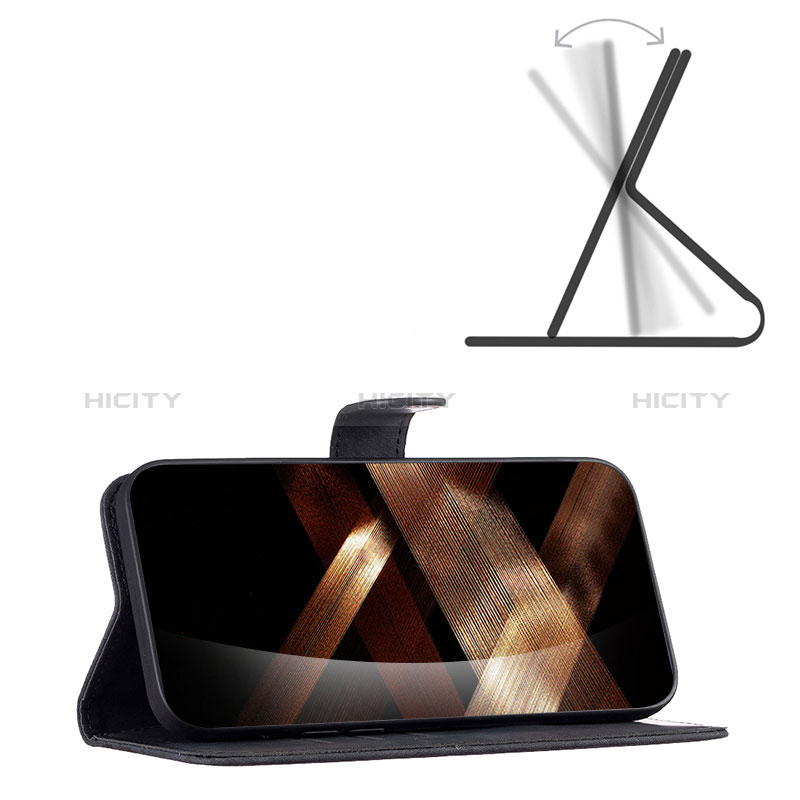 Handytasche Stand Schutzhülle Flip Leder Hülle B21F für Xiaomi Redmi Note 13 Pro+ Plus 5G groß