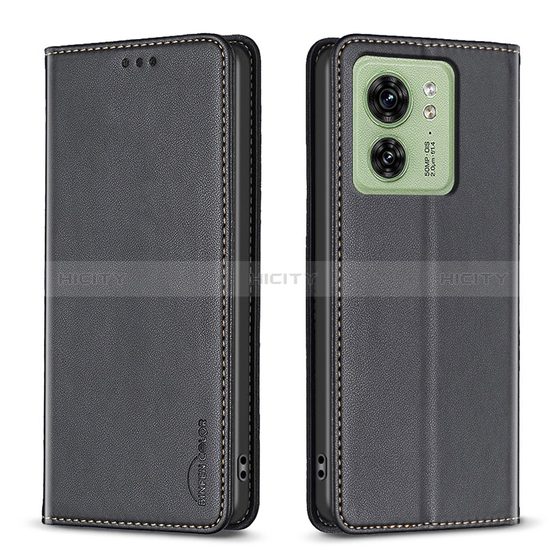 Handytasche Stand Schutzhülle Flip Leder Hülle B22F für Motorola Moto Edge (2023) 5G