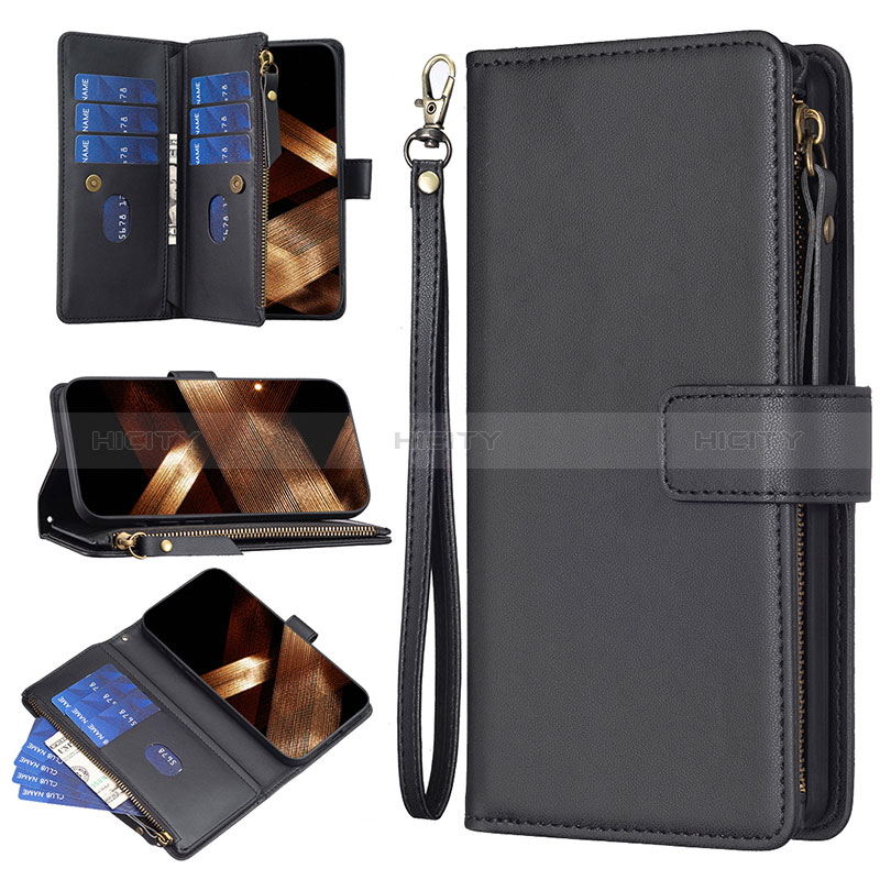 Handytasche Stand Schutzhülle Flip Leder Hülle B23F für Motorola Moto Edge 40 5G