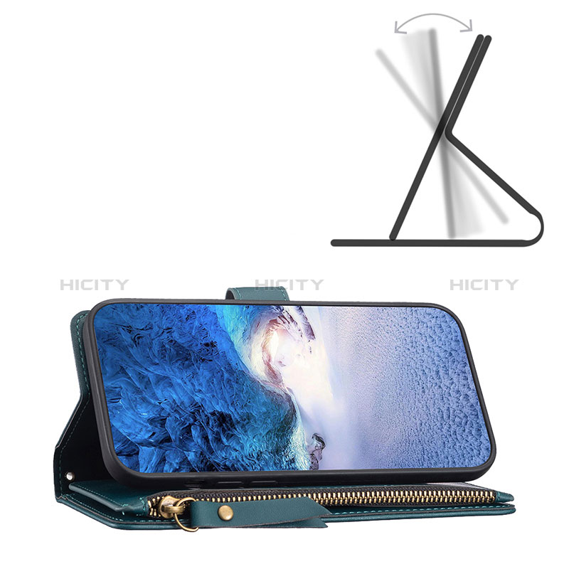 Handytasche Stand Schutzhülle Flip Leder Hülle B23F für Xiaomi Redmi Note 13 Pro+ Plus 5G