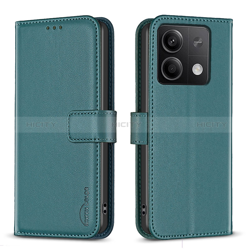 Handytasche Stand Schutzhülle Flip Leder Hülle B24F für Xiaomi Redmi Note 13 5G