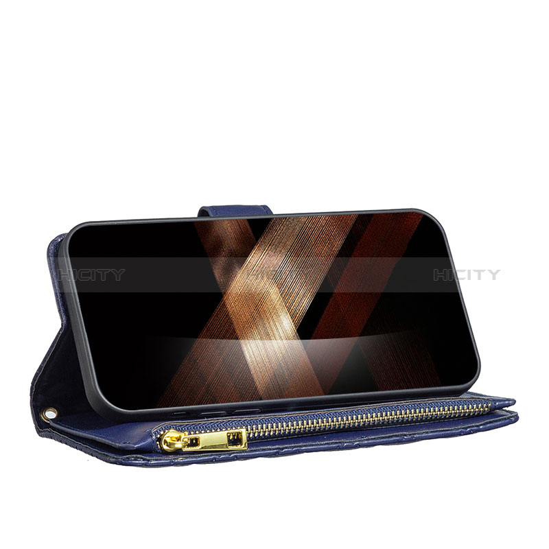 Handytasche Stand Schutzhülle Flip Leder Hülle BF1 für Samsung Galaxy S24 5G