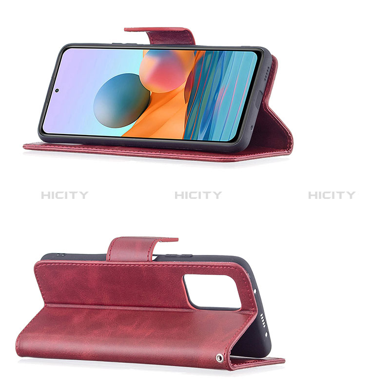 Handytasche Stand Schutzhülle Flip Leder Hülle BF1 für Xiaomi Redmi Note 10 Pro 4G