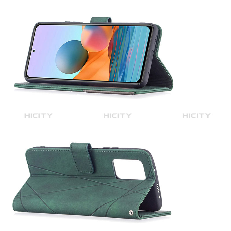 Handytasche Stand Schutzhülle Flip Leder Hülle BF2 für Xiaomi Redmi Note 10 Pro 4G