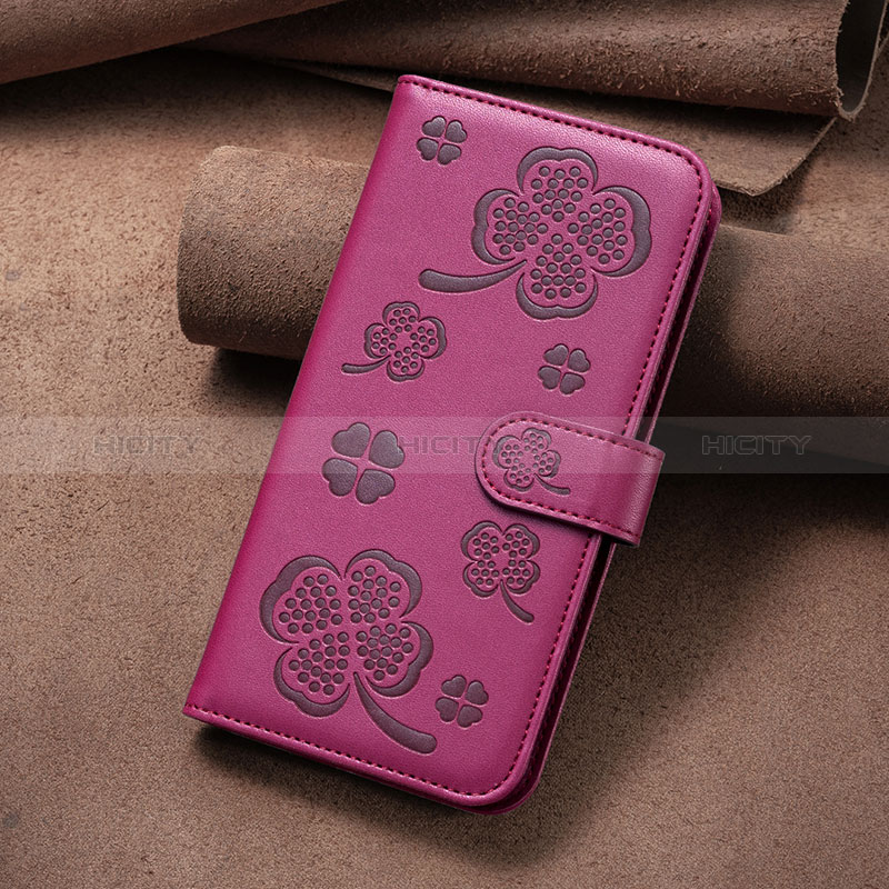 Handytasche Stand Schutzhülle Flip Leder Hülle Blumen BF1 für Oppo A15