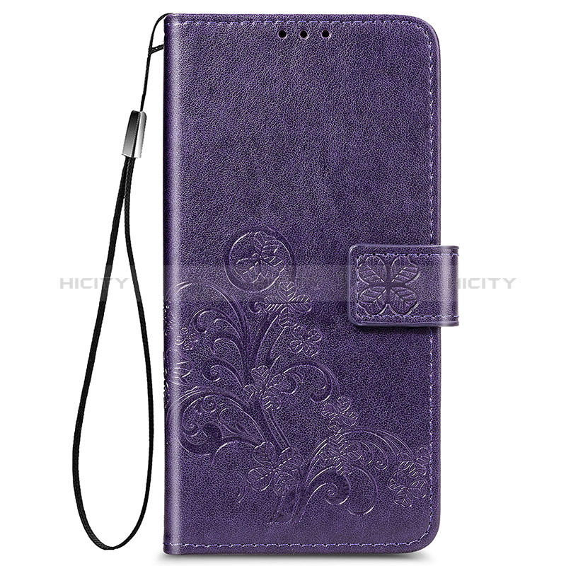 Handytasche Stand Schutzhülle Flip Leder Hülle Blumen für Huawei Honor 10X Lite