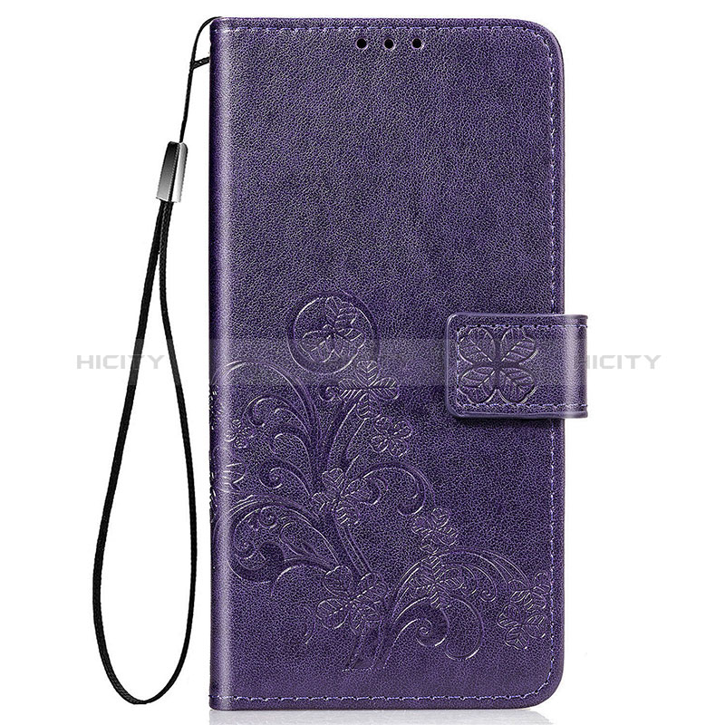 Handytasche Stand Schutzhülle Flip Leder Hülle Blumen für Samsung Galaxy A02s