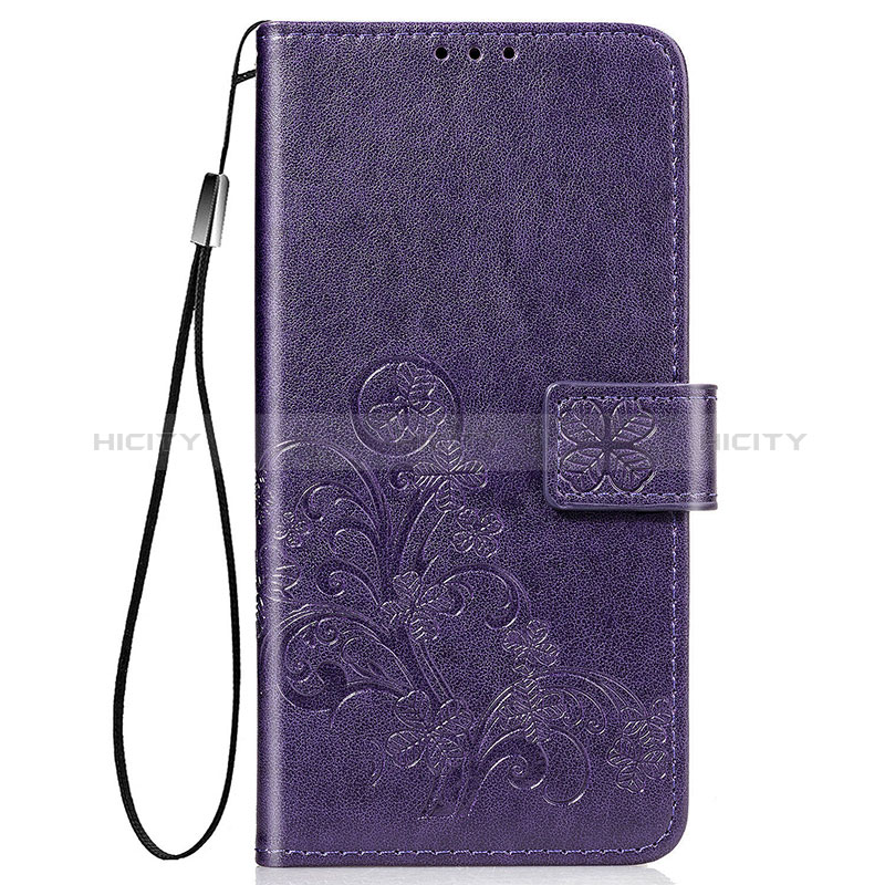 Handytasche Stand Schutzhülle Flip Leder Hülle Blumen für Samsung Galaxy A51 4G