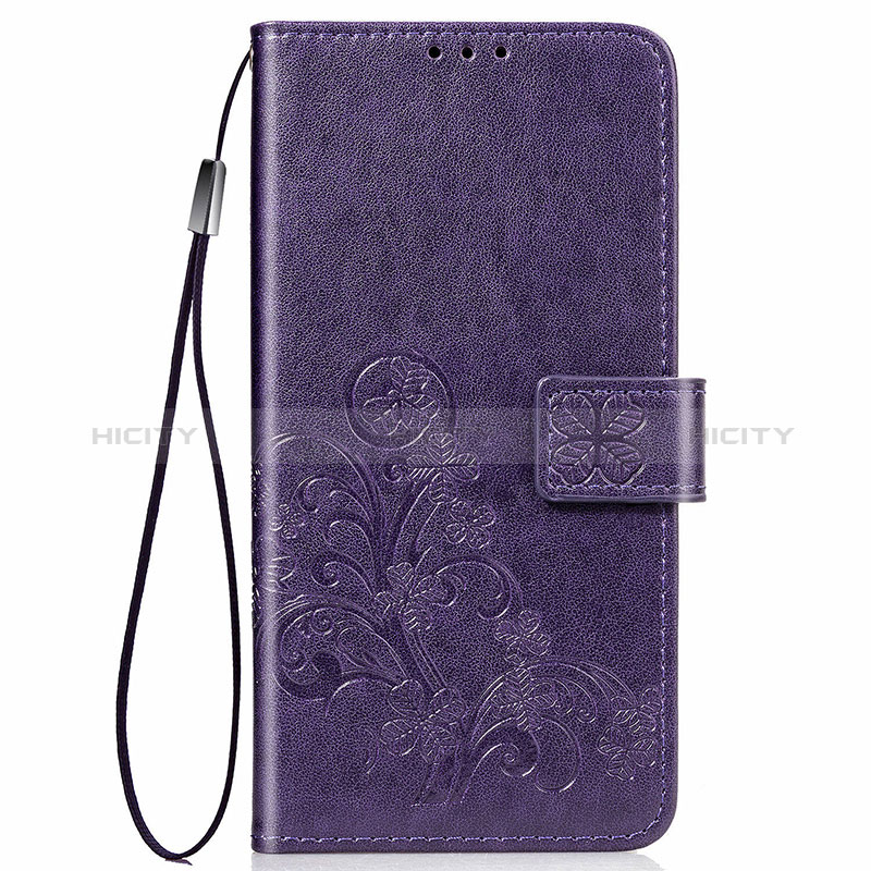 Handytasche Stand Schutzhülle Flip Leder Hülle Blumen für Samsung Galaxy A81 groß