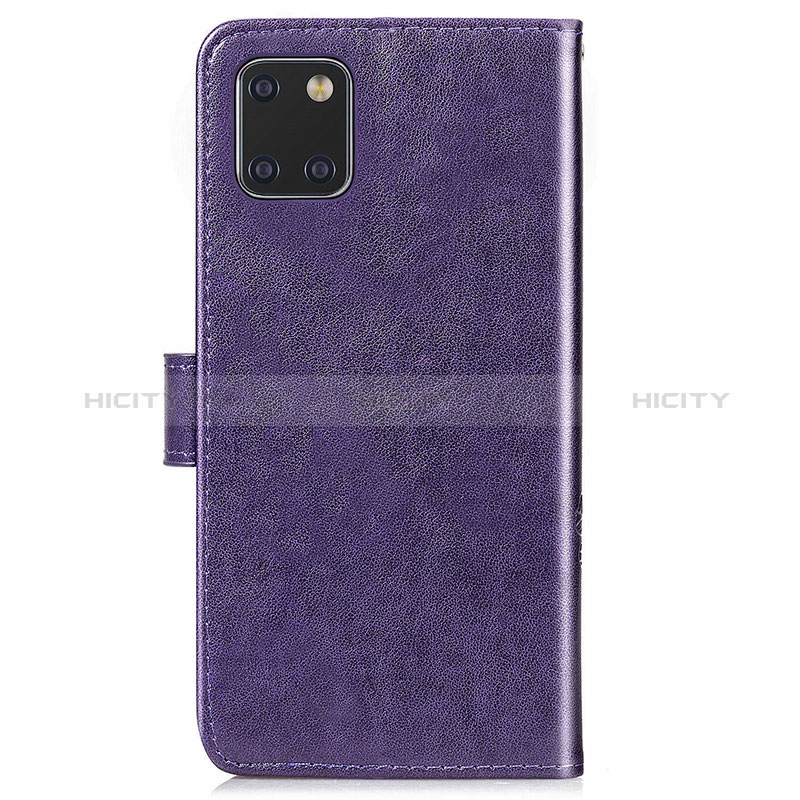 Handytasche Stand Schutzhülle Flip Leder Hülle Blumen für Samsung Galaxy M60s groß