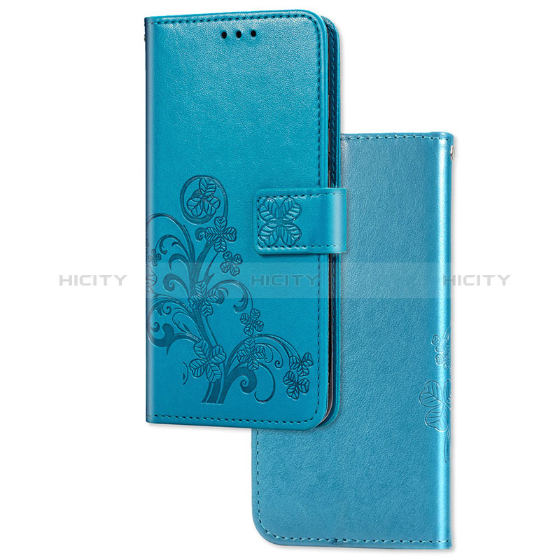 Handytasche Stand Schutzhülle Flip Leder Hülle Blumen für Sony Xperia 1