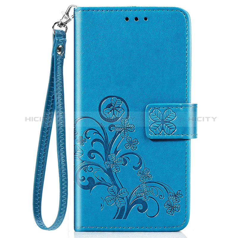 Handytasche Stand Schutzhülle Flip Leder Hülle Blumen für Sony Xperia 8